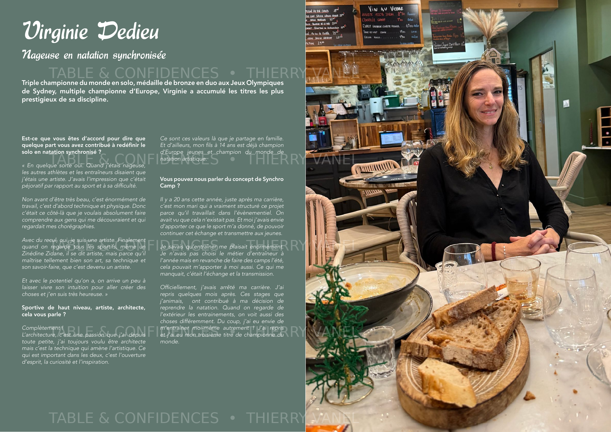 Double page Virginie Dedieu